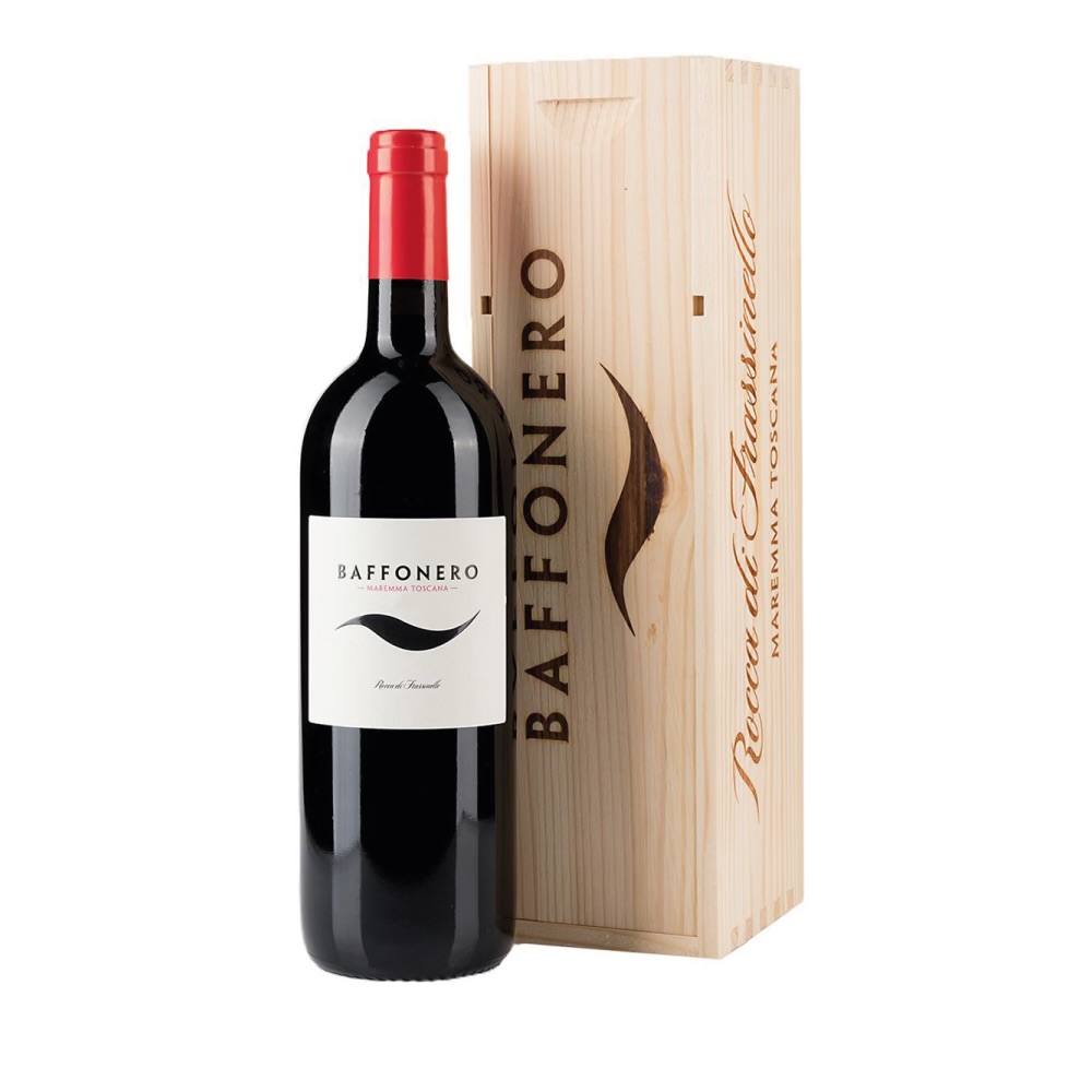 Baffonero 2019 Maremma Toscana DOC Rocca di Frassinello (Cassetta in Legno)  – Enoteca La Cantinetta